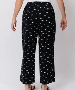Mata Traders Clothing Fae Onyx Eyes Wide Leg Pant
