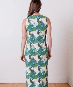 Mata Traders Best Sellers Julia Layered Palms Shift Dress