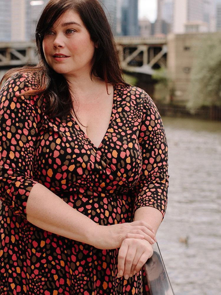 Mata Traders Best Sellers Callie Long Sleeve Wrap Dress 4 Mata Traders Best Sellers Callie Long Sleeve Wrap Dress