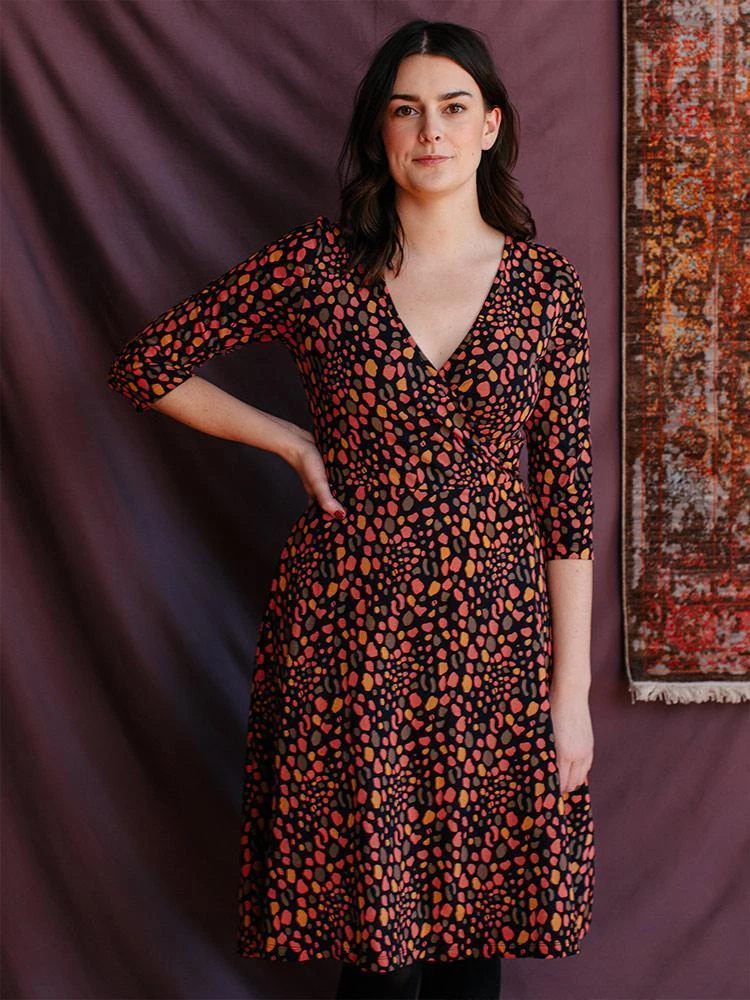 Mata Traders Best Sellers Callie Long Sleeve Wrap Dress 2 Mata Traders Best Sellers Callie Long Sleeve Wrap Dress