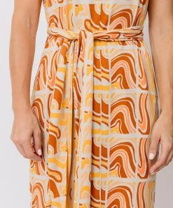 Mata Traders Clothing Sasha Sedona Stripe Shift Dress