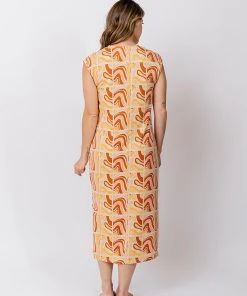 Mata Traders Clothing Sasha Sedona Stripe Shift Dress