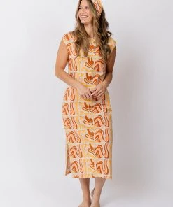 Mata Traders Clothing Sasha Sedona Stripe Shift Dress