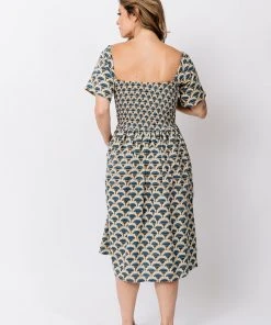 Mata Traders Teddy Blue Lotus Dress