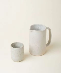 August Sage BIPOC Owned Maufrais Ceramic Pitcher