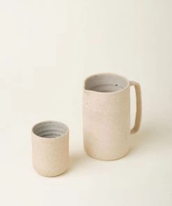 August Sage BIPOC Owned Maufrais Ceramic Pitcher