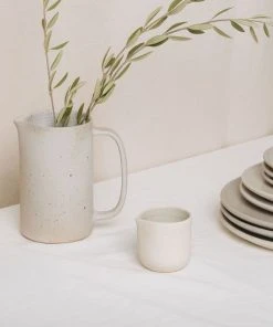 August Sage BIPOC Owned Maufrais Ceramic Pitcher