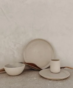 August Sage Maufrais Ceramic Plates Kitchen + Dining