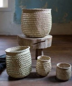 Mbare Open Weave Iringa Basket - Natural Home Goods