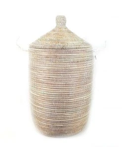 Mbare Large White Hamper Basket Best Sellers