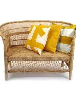 Mbare Furniture Malawi Cane Loveseat - Natural