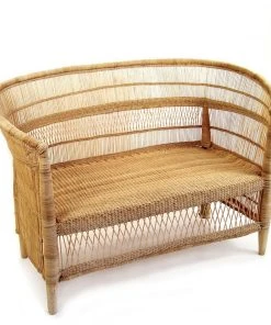Mbare Furniture Malawi Cane Loveseat - Natural