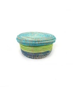 Mbare Modern Storage Basket Set - Coastal Blues Home Goods