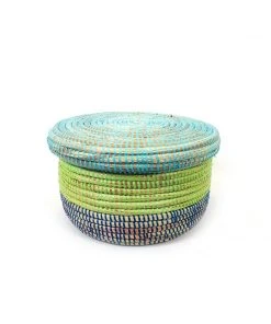 Mbare Modern Storage Basket Set - Coastal Blues Home Goods