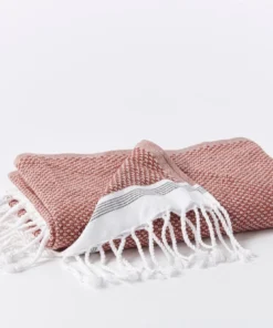 Coyuchi Best Sellers Mediterranean Towels - Rosehip / Shadow 6 Coyuchi Best Sellers Mediterranean Towels - Rosehip / Shadow