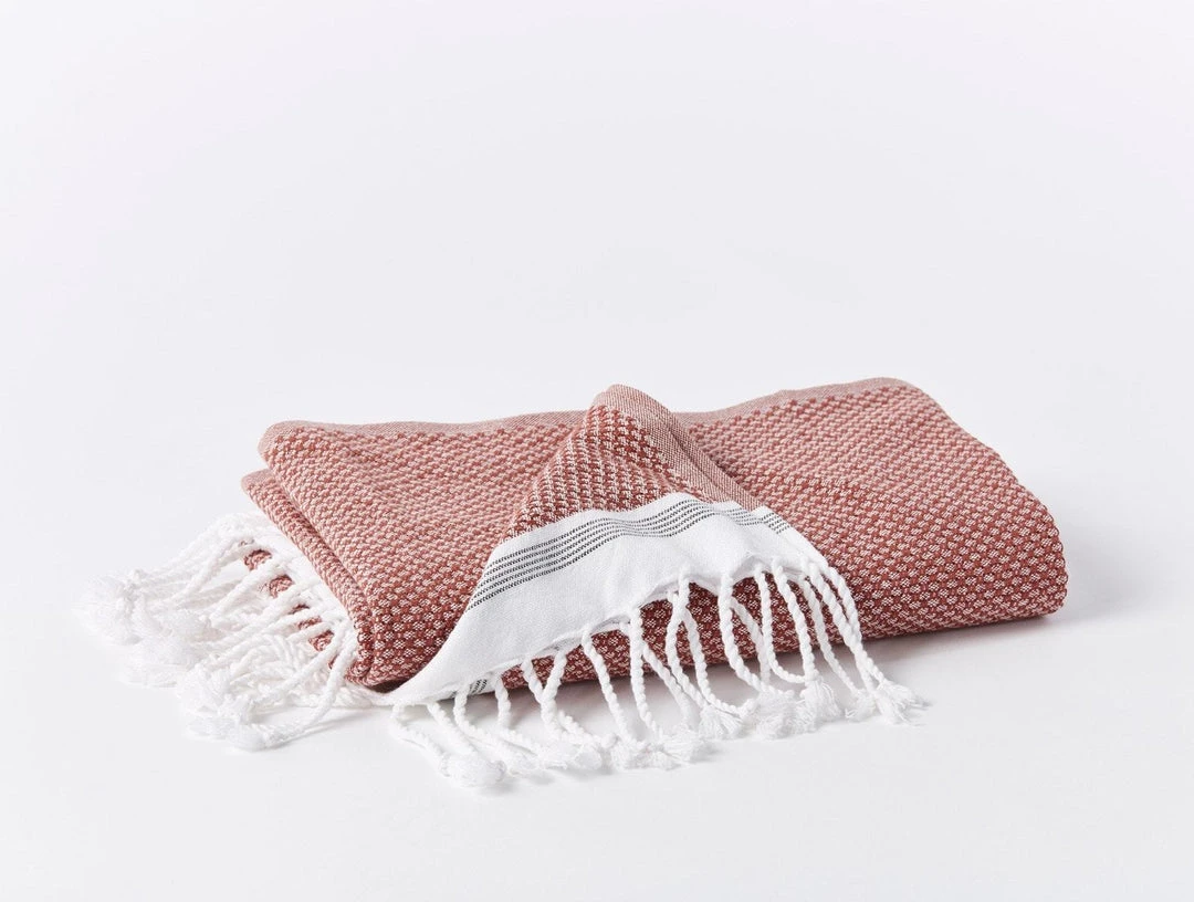 Coyuchi Best Sellers Mediterranean Towels - Rosehip / Shadow Coyuchi Best Sellers Mediterranean Towels - Rosehip / Shadow