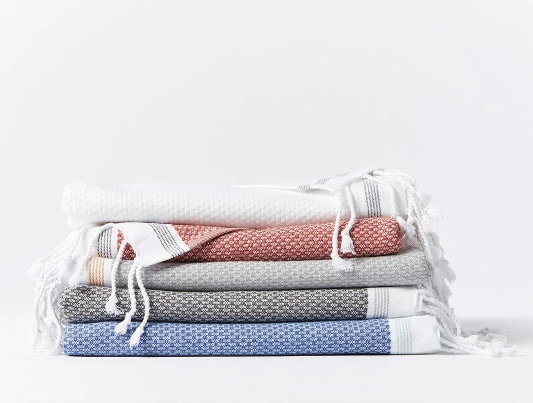Coyuchi Best Sellers Mediterranean Towels - Rosehip / Shadow Coyuchi Best Sellers Mediterranean Towels - Rosehip / Shadow