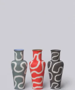 Middle Kingdom Memphis Medium Lover Porcelain Vase Home Goods