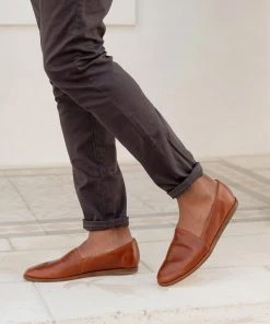 Nisolo Men's Alejandro Slip On - Brandy