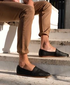 Nisolo Men's Alejandro Woven Slip On Best Sellers