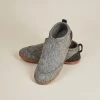 Kyrgies Men's Wool Tengries Slippers - Gray