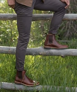 Nisolo Men's All-Weather Chelsea Boot - Brandy