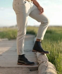 Nisolo Men's Andres All Weather Boot - Black