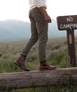 Nisolo Men's Andres All Weather Boot - Brandy