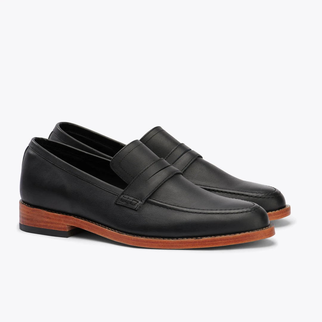 Nisolo Men's Chamberlain Penny Loafer - Black 1 Nisolo Men's Chamberlain Penny Loafer - Black