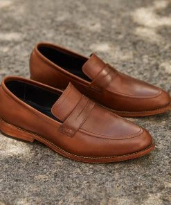 Nisolo Men's Chamberlain Penny Loafer - Brandy Best Sellers 6 Nisolo Men's Chamberlain Penny Loafer - Brandy Best Sellers