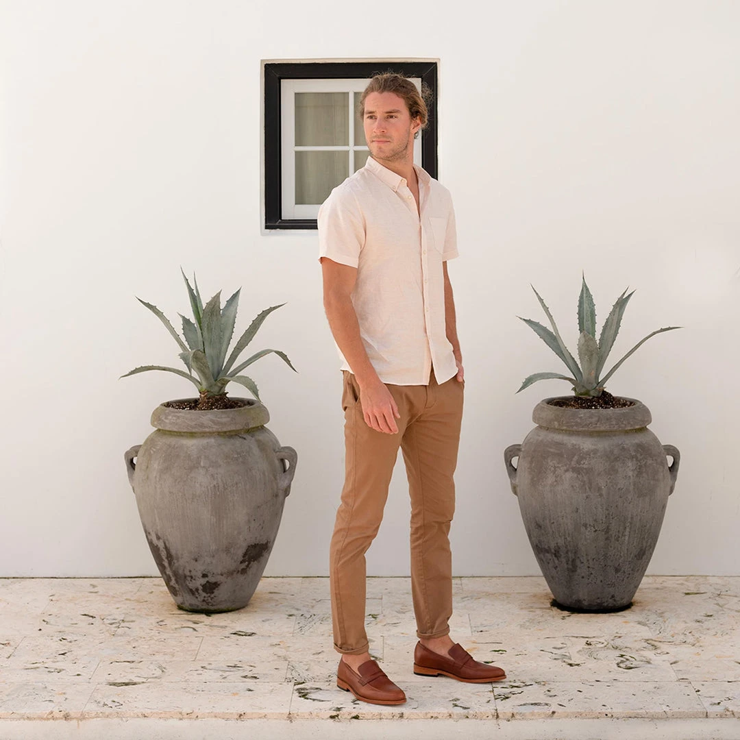 Nisolo Men's Chamberlain Penny Loafer - Brandy Best Sellers Nisolo Men's Chamberlain Penny Loafer - Brandy Best Sellers