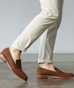 Nisolo Men's Chamberlain Penny Loafer - Oak