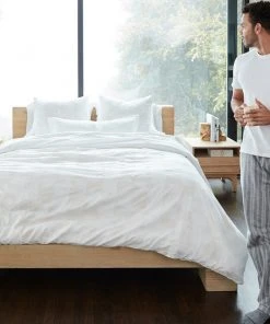 Coyuchi Men's Cloud Brushed Flannel Pajama Pant