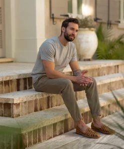 Nisolo Men's Colorblock Huarache Sandal