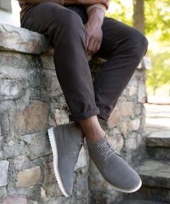 Nisolo Men's Cusco Flex Chukka - Slate Gray 10 Nisolo Men's Cusco Flex Chukka - Slate Gray