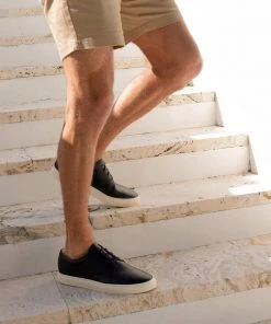 Nisolo Men's Diego Low Top Sneaker - Black 14 Nisolo Men's Diego Low Top Sneaker - Black