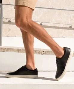 Nisolo Men's Diego Low Top Sneaker - Black 13 Nisolo Men's Diego Low Top Sneaker - Black