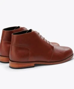 Nisolo Men's Emilio Chukka Boot - Brandy