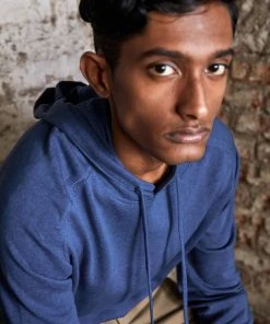 No Nasties Men's Knit Pullover Hoodie