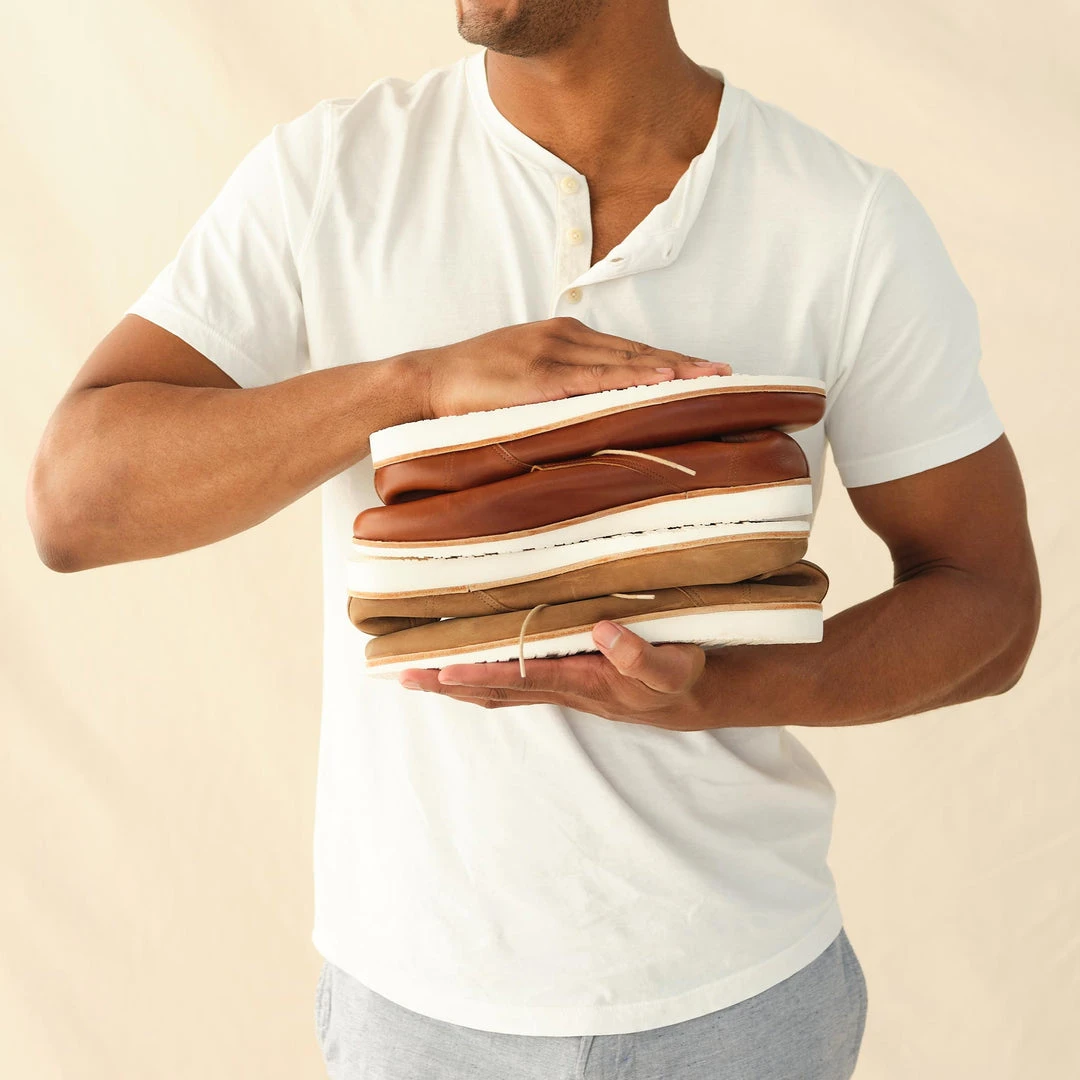 Nisolo Men's Lightweight Flex Derby - Brandy 4 Nisolo Men's Lightweight Flex Derby - Brandy