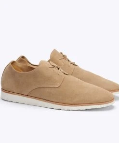 Nisolo Men's Lightweight Flex Derby - Stone