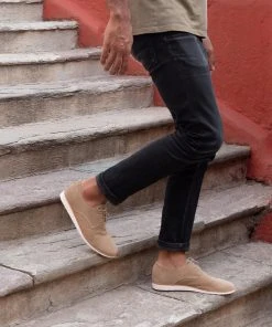 Nisolo Men's Lightweight Flex Derby - Stone