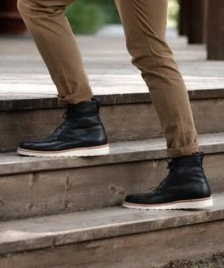 Nisolo Men's Mateo All-Weather Boot - Black