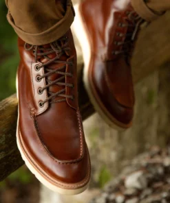 Nisolo Men's Mateo All-Weather Boot - Brandy 2 Nisolo Men's Mateo All-Weather Boot - Brandy