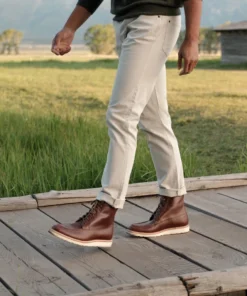 Nisolo Men's Mateo All-Weather Boot - Brandy 4 Nisolo Men's Mateo All-Weather Boot - Brandy