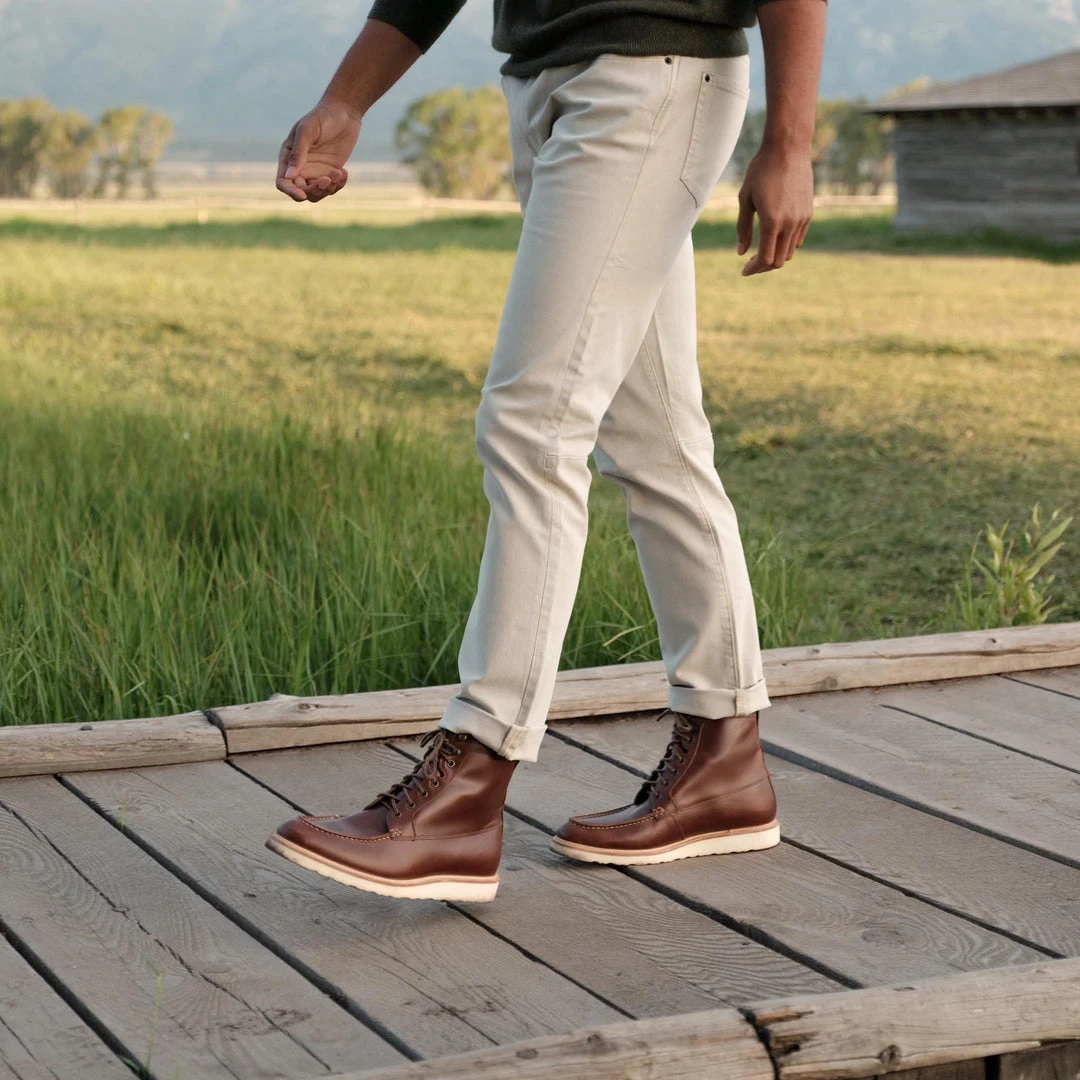 Nisolo Men's Mateo All-Weather Boot - Brandy Nisolo Men's Mateo All-Weather Boot - Brandy