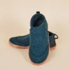 Kyrgies Men's Wool Tengries Slippers - Navy