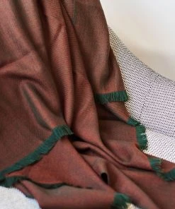 Studio Variously Home Goods Merlot Merino Blanket