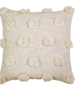 Casa Amarosa BIPOC Owned Mia Pom Pom Throw Pillow Cover