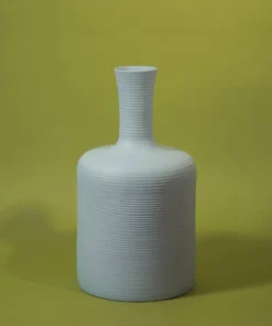 Middle Kingdom Home Goods Cold Mountain Tulip Porcelain Vase - Lilac Gray